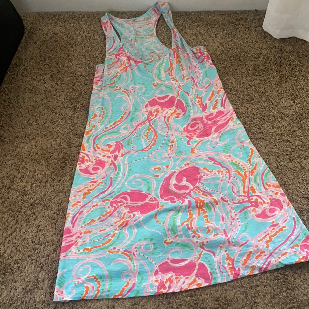 Lilly Pulitzer Size Medium Jellyfish Cotton Dress
